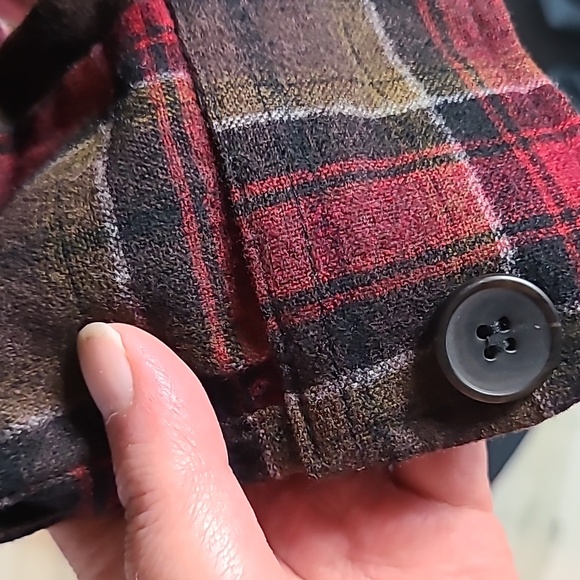 Women’s VTG Vintage Pendleton Wool Jacket - red & brown - Picture 5 of 6